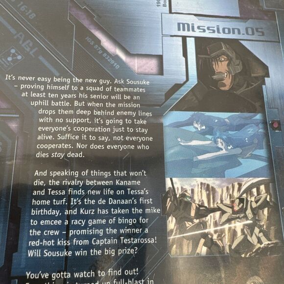 Full Metal Panic Missions 4 - 7 Set of 4 DVDs Japanese Animation Free Shipping - Picture 11 of 15